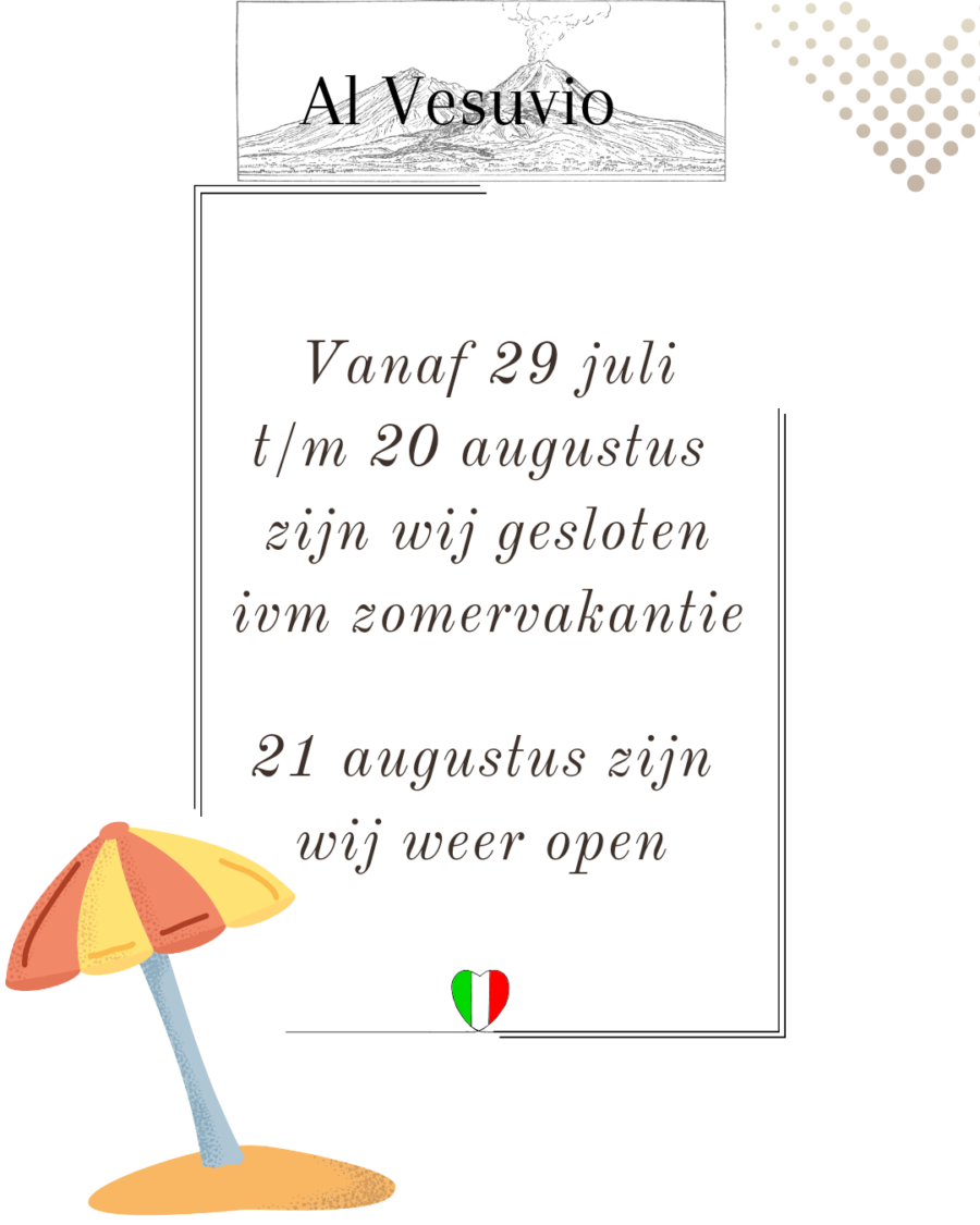 Zomervakantie 2024